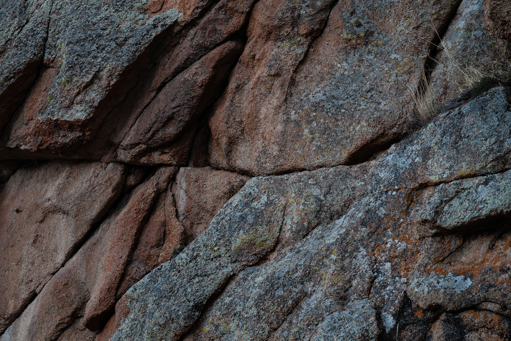 Close Up Photo of Brown and Gray Rock Formation